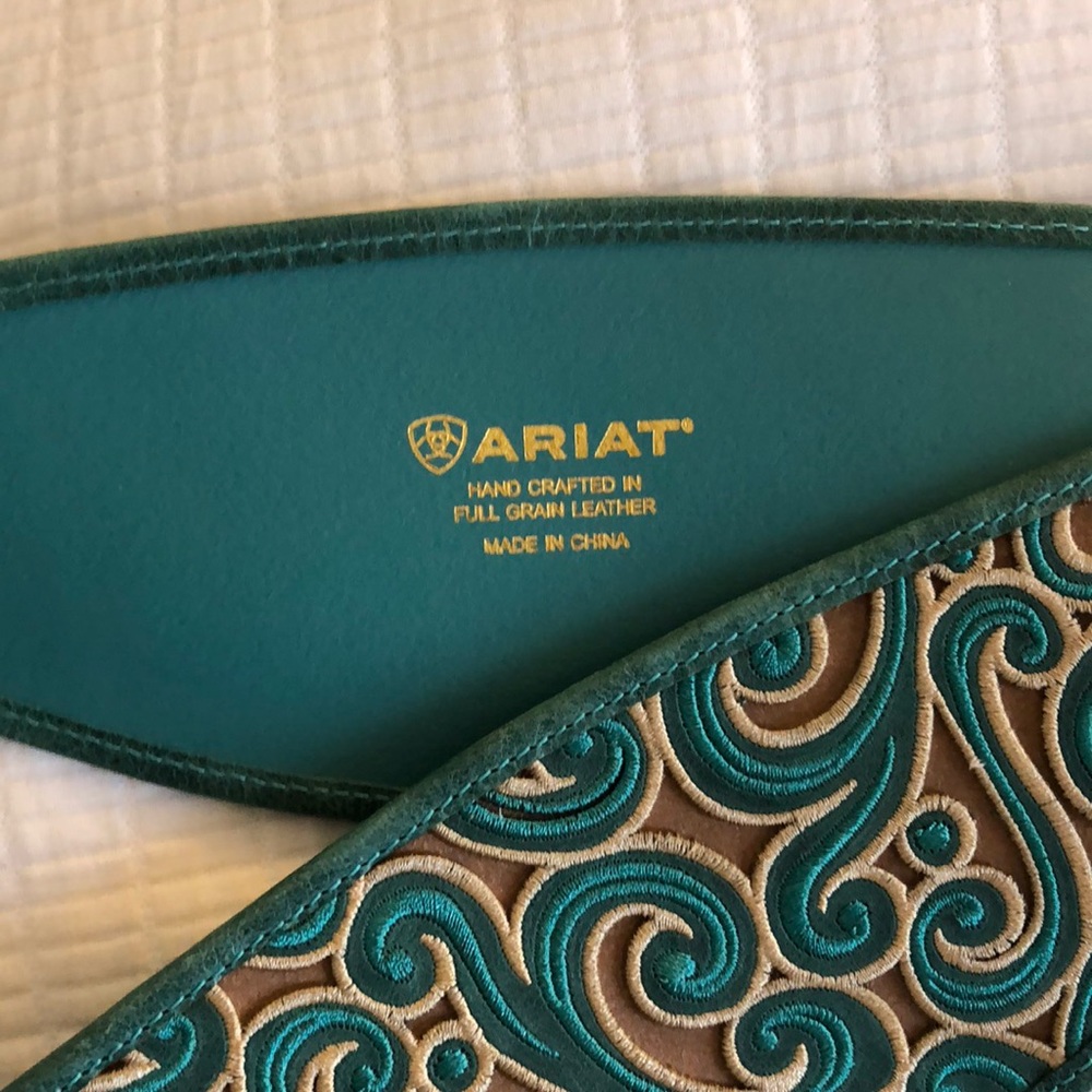 🔥🔥Ariat leather belt! Brand new! Two day sale